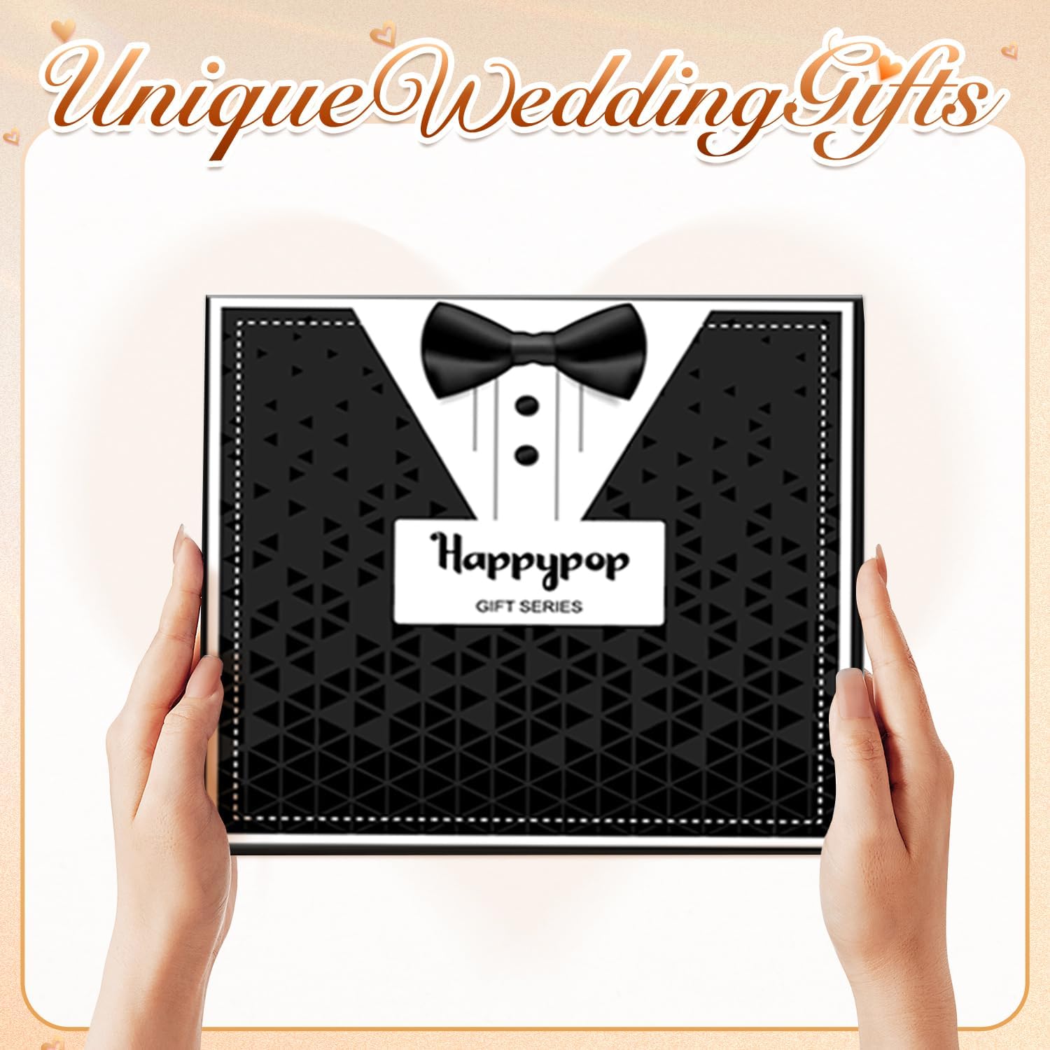 HAPPYPOP Wedding Gifts for Parents - Mother & Father of the Bride & Groom Socks, Groom Socks - Image 4