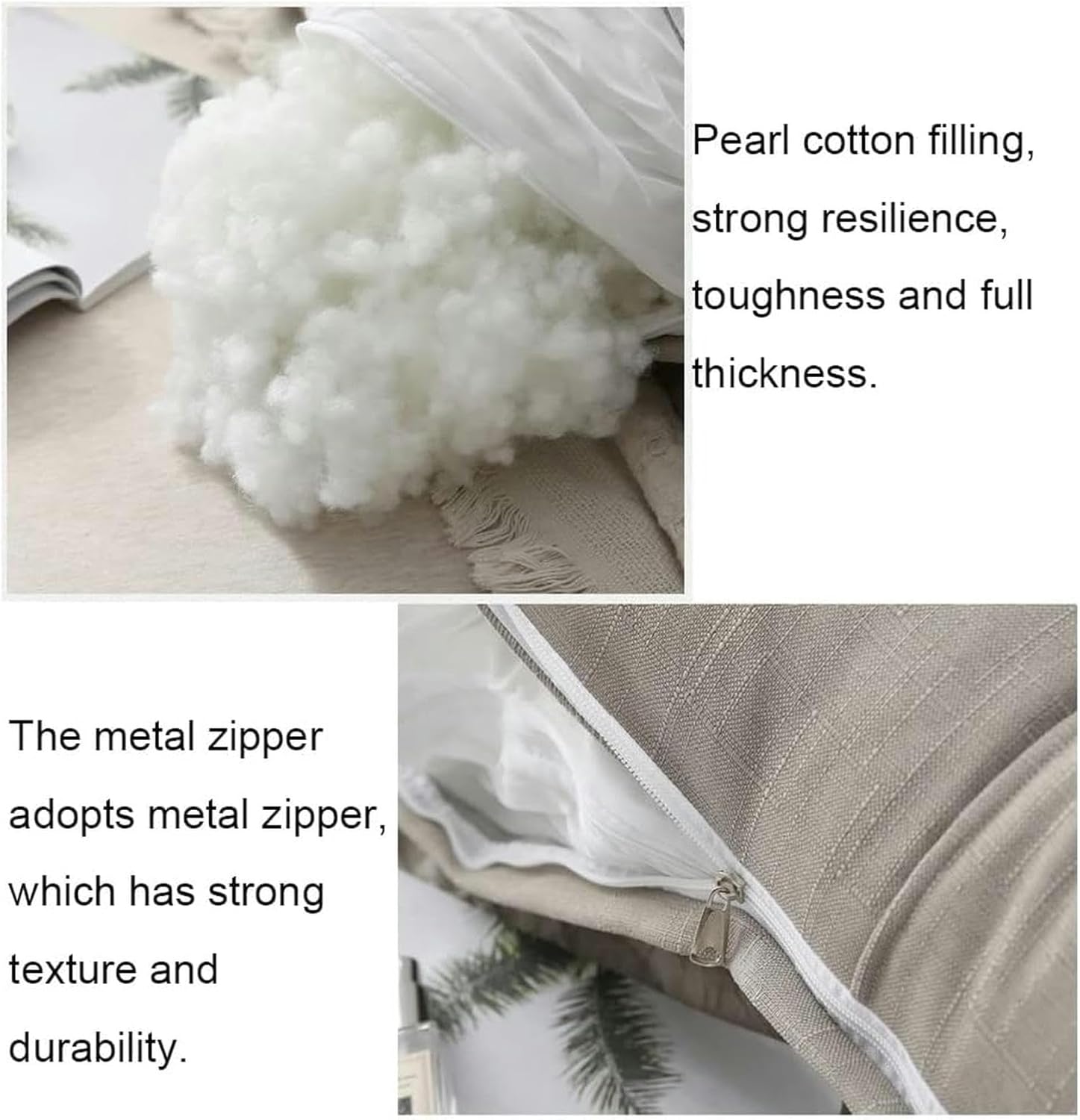 Bedside Cushion Large Bedside Cushion Cotton Filled Soft Upholstered Headboard Wedge Cushion Bed Backrest Support Reading Pillow ​headboard Cushion Wall Pillow-1, 60X60X20cm, Dark Blue