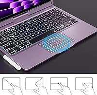 Vista 6 de Nums Teclado numérico inteligente para Surface Pro 789X Surface Laptop todos los modelos, protector de panel táctil, excelente experiencia táctil