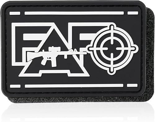 Miniatura 10 de OCQOTAT Parches para "Fuck Around and Find Out" - Paquete de 3 divertidos parches tácticos para la moral de 4 x 1.5 pulgadas, parche bordado con