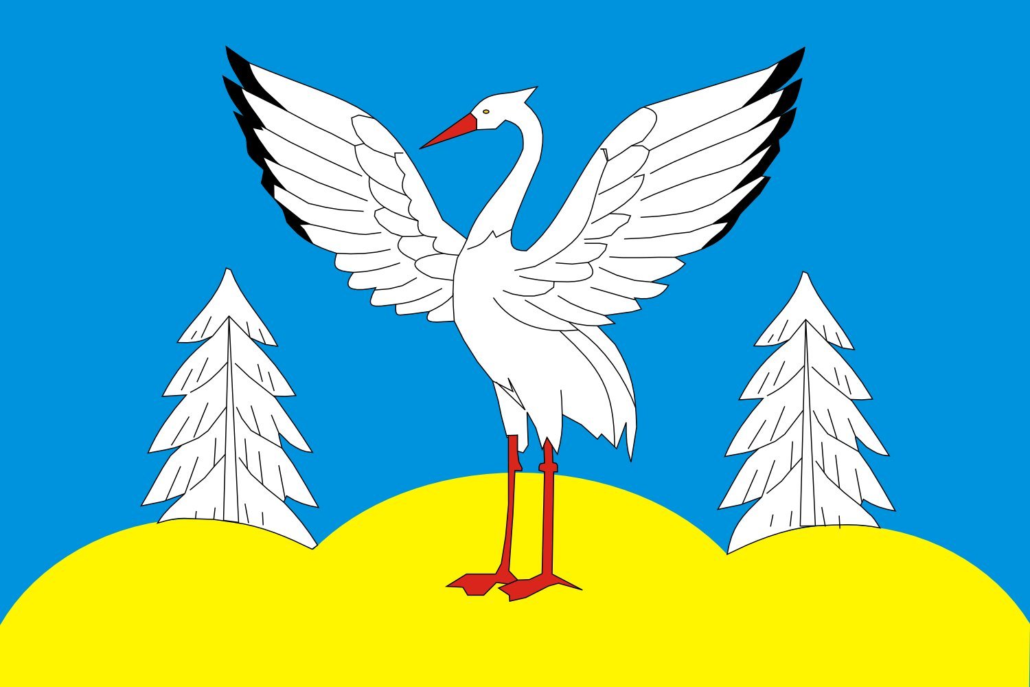 Drapeau Large Batama décoration murale de l'Oblast d'Irkutsk