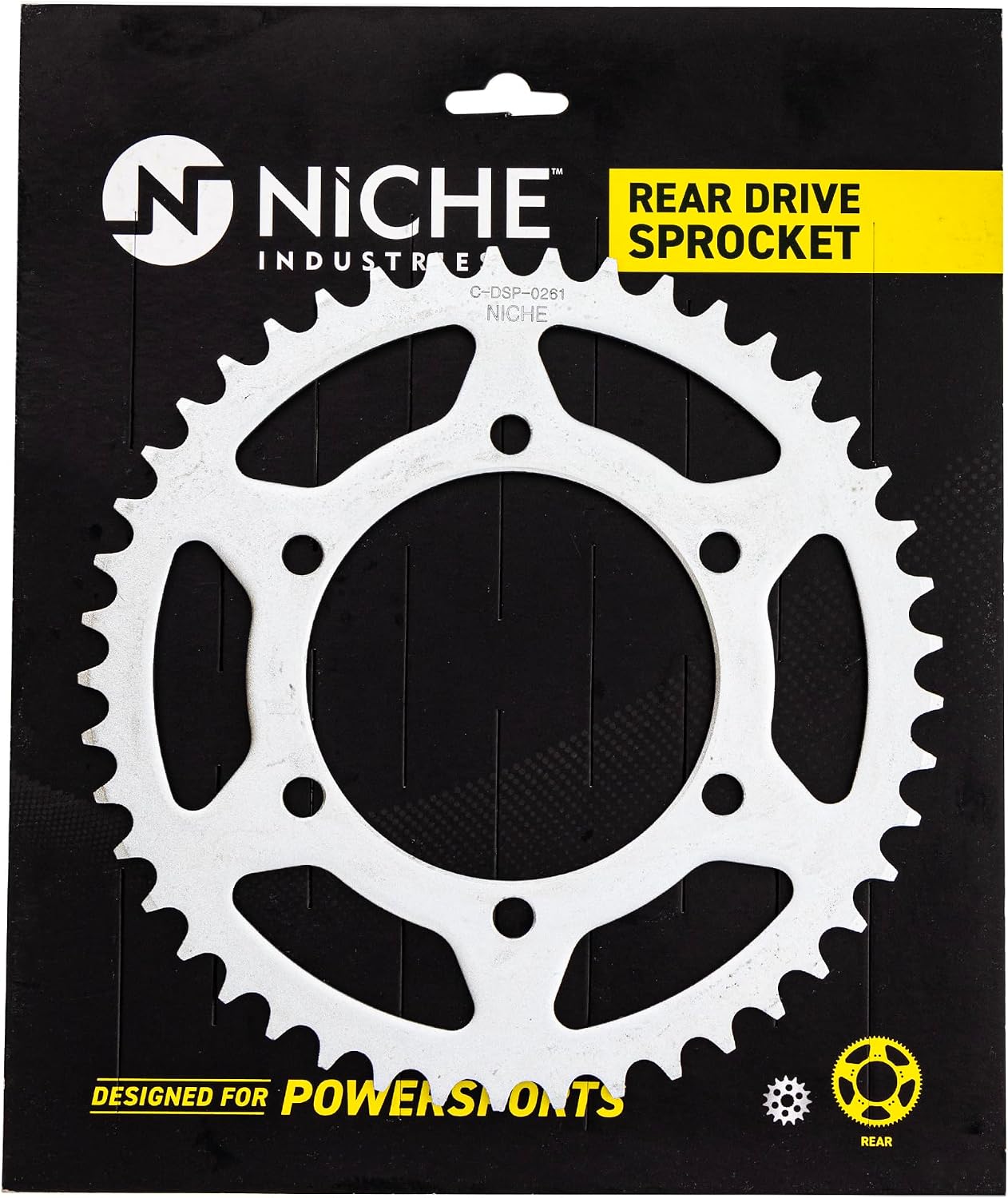 NICHE Drive Sprocket Chain Combo for Suzuki GSXR1000 GSXR1000R Front 17 Rear 45 Tooth 520V-X X-Ring 120 Links