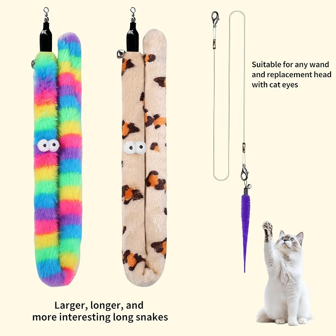 Set de Juguetes Cat Wand, 11 Piezas con Repustos miniatura 4