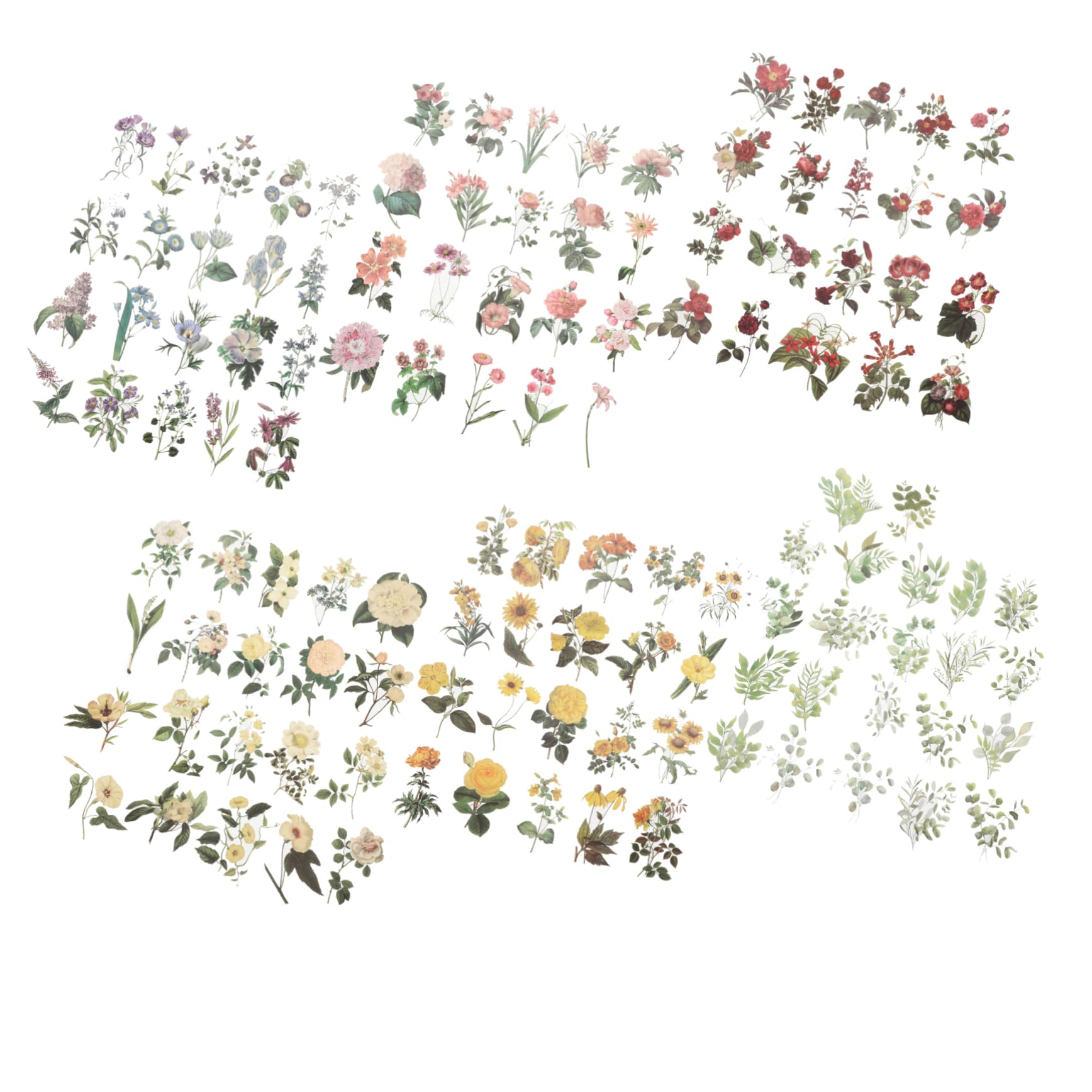 Tofficu 24paquets Autocollants Décoratifs Pour Scrapbooking Lot Stickers Plastique Pour Journal Et Bricolage Pour Projets Créatifs Et Personnalisation Objets