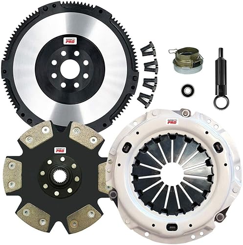 Miniatura 1 de ClutchMax ClutchMaxPRO Performance Stage 4 Kit de embrague con volante Chromoly compatible con Toyota Supra 1993 1998 no Turbo 2JZGE MK4 1992 2000