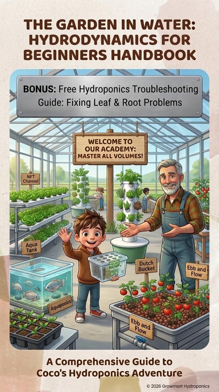 Coco’s Hydroponics Adventure for Beginners: The Garden in Water Vol 1 to 7: Includes Free Troubleshooting Guide, available only in this edition. (English Edition)