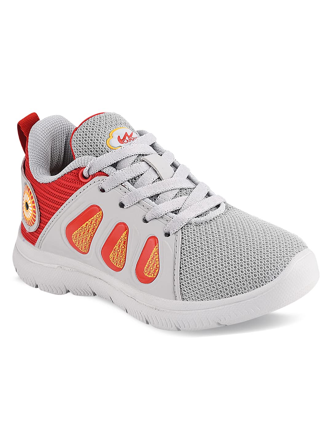 Campus Kids Charly K L.Gry/RED Walking Shoes - 13UK/India 22K-111 (B0B62YZVW1) Amazon Price History, Amazon Price Tracker
