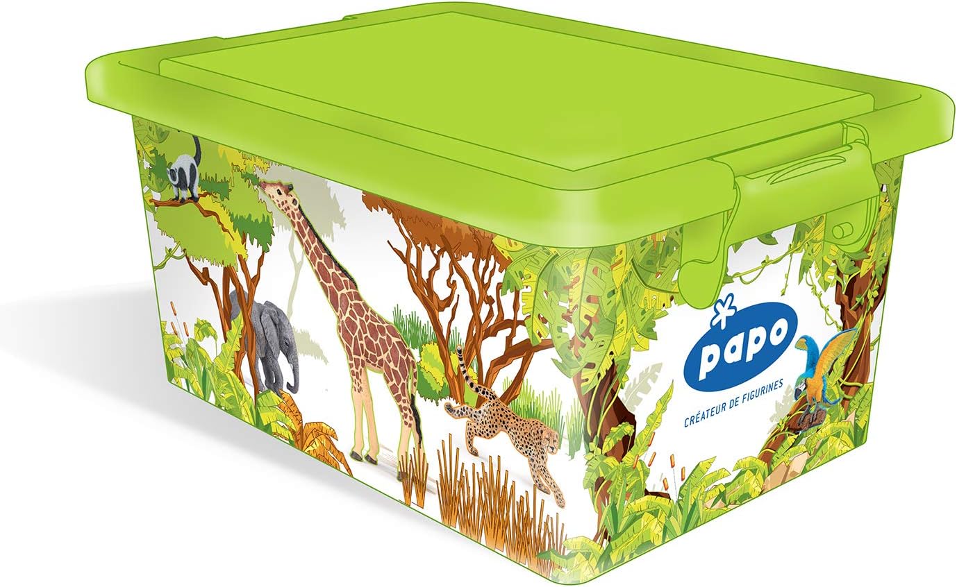 Papo Savannah storage box Amazon.co.uk Toys & Games
