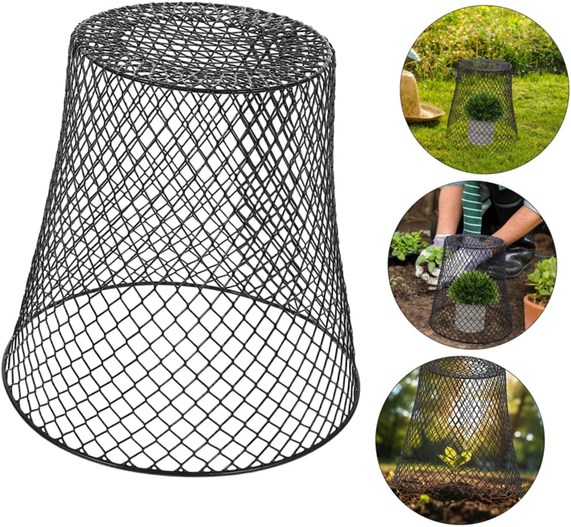 Metal Plant Protection Dome Garden Cover for Strawberries Vegetables Flowers Outdoor Plant Netting Wire Cage to Keep Rabbits Out Sturdy Protective Cage