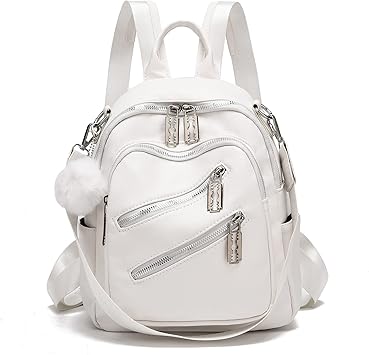 vegan leather mini backpack