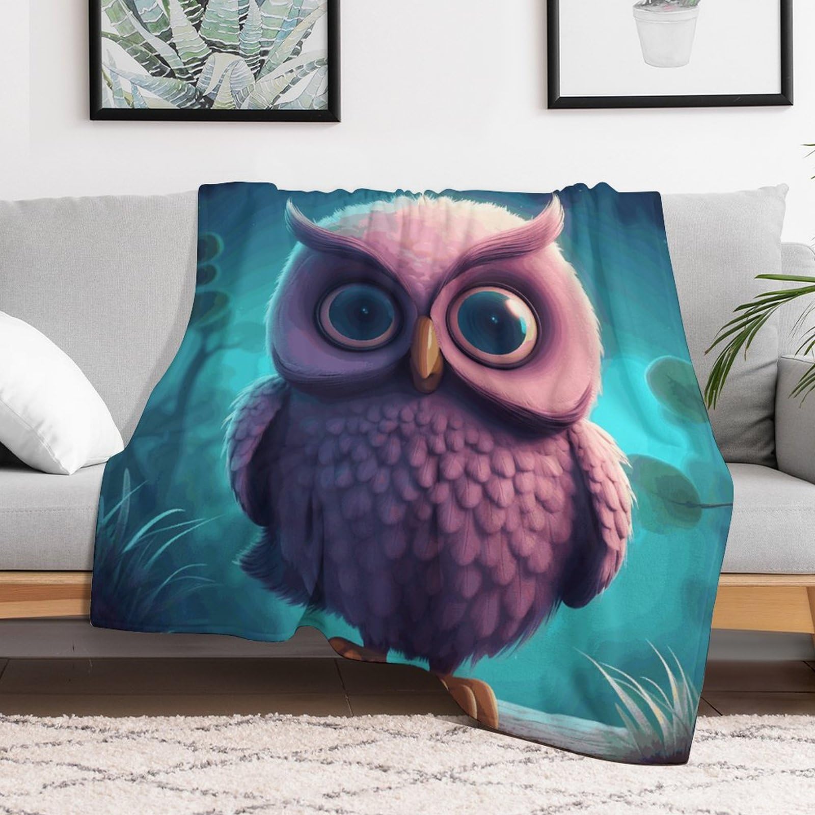 Couverture micro polaire pour canapé et soirées cinéma