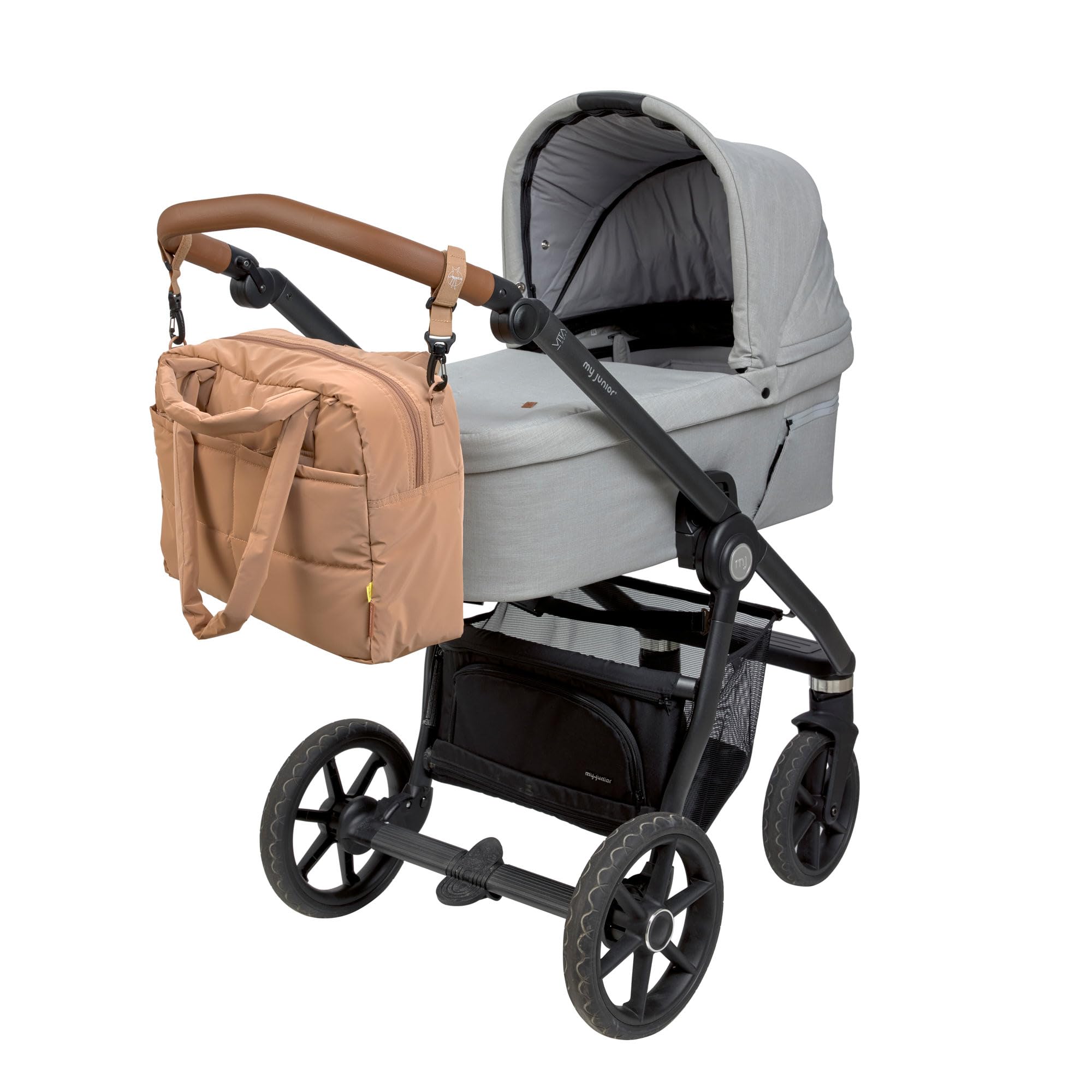 LÄSSIG Baby Wickeltasche wasserabweisend Everyday Bag almond