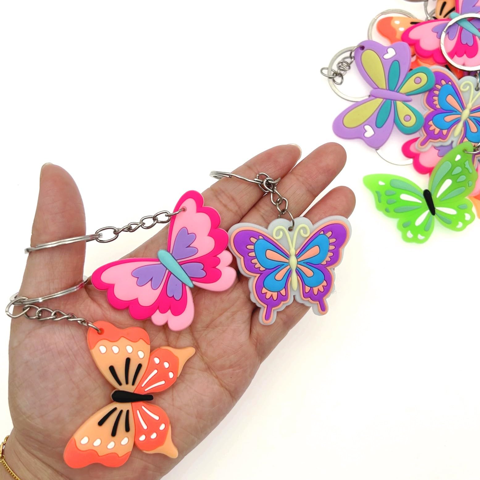 30 Portachiavi Silicone Vita Marina - Per Bomboniere Compleanno, Animali Marini 5 Cm - Foto 10