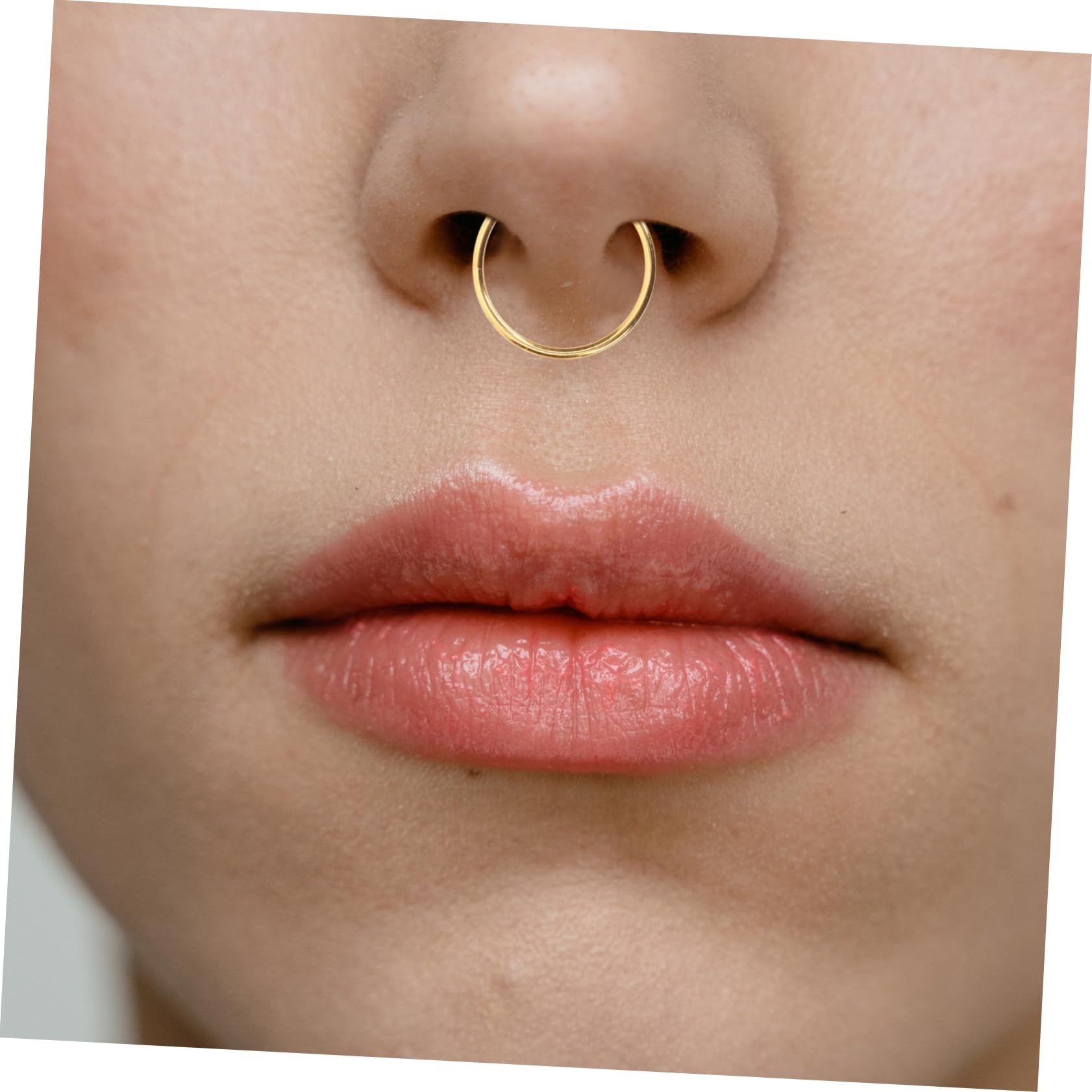 40 Piezas Anillos De Nariz para Mujer Aros De Nariz Anillo De Nariz De Oro Pendientes Perforados Aros De Anillo De Nariz En Espiral Piercings De Nariz Anillos De Nariz De Oro