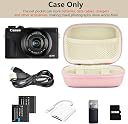 Linpr Digital Camera Case for Canon G7X Mark II III, Case Only, Pink gallery image