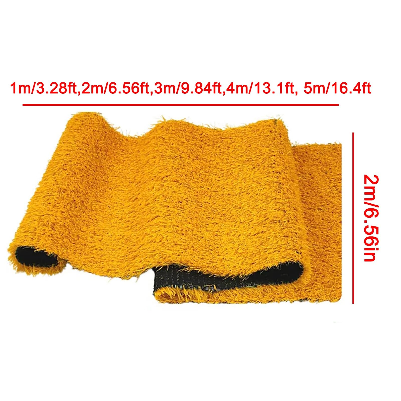 Tapis de gazon artificiel pour intérieur et extérieur, hauteur des poils de 30 mm avec trous de drainage, pelouse synthétique durable, gazon écologique