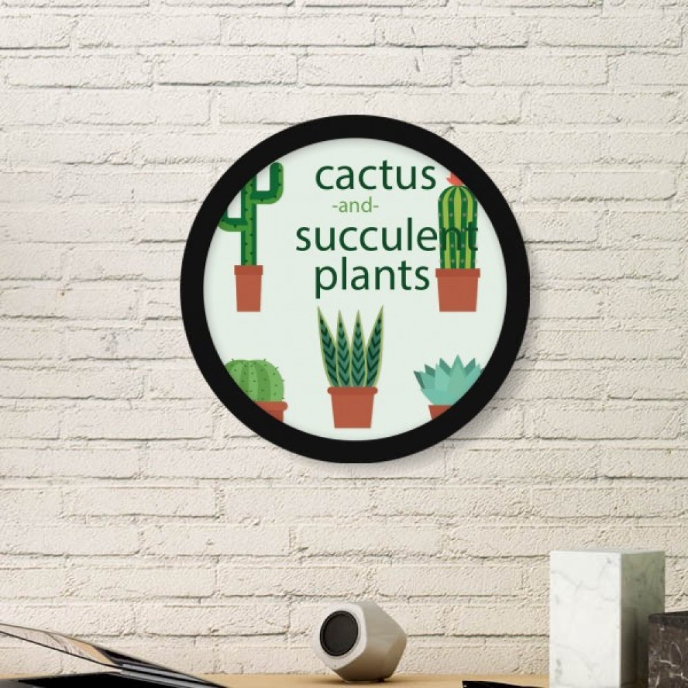 Peintures cactus et plantes succulentes pour stickers muraux de salon