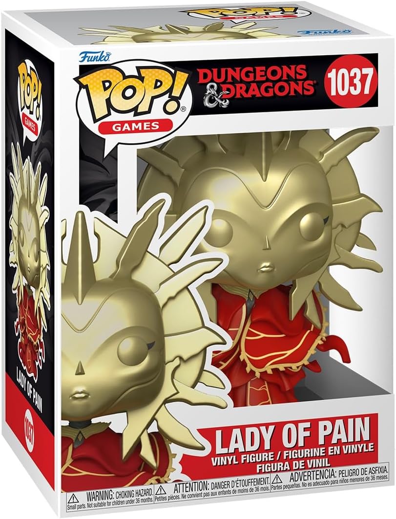 Pop Games: Dungeon's and Dragons - Lady of Pain - D&D - Collectable Vinyl Figure - Gift Idea - Official Merchandise - Toys for Kids & Adults - Video Games Fans - Model Figure for Collectors