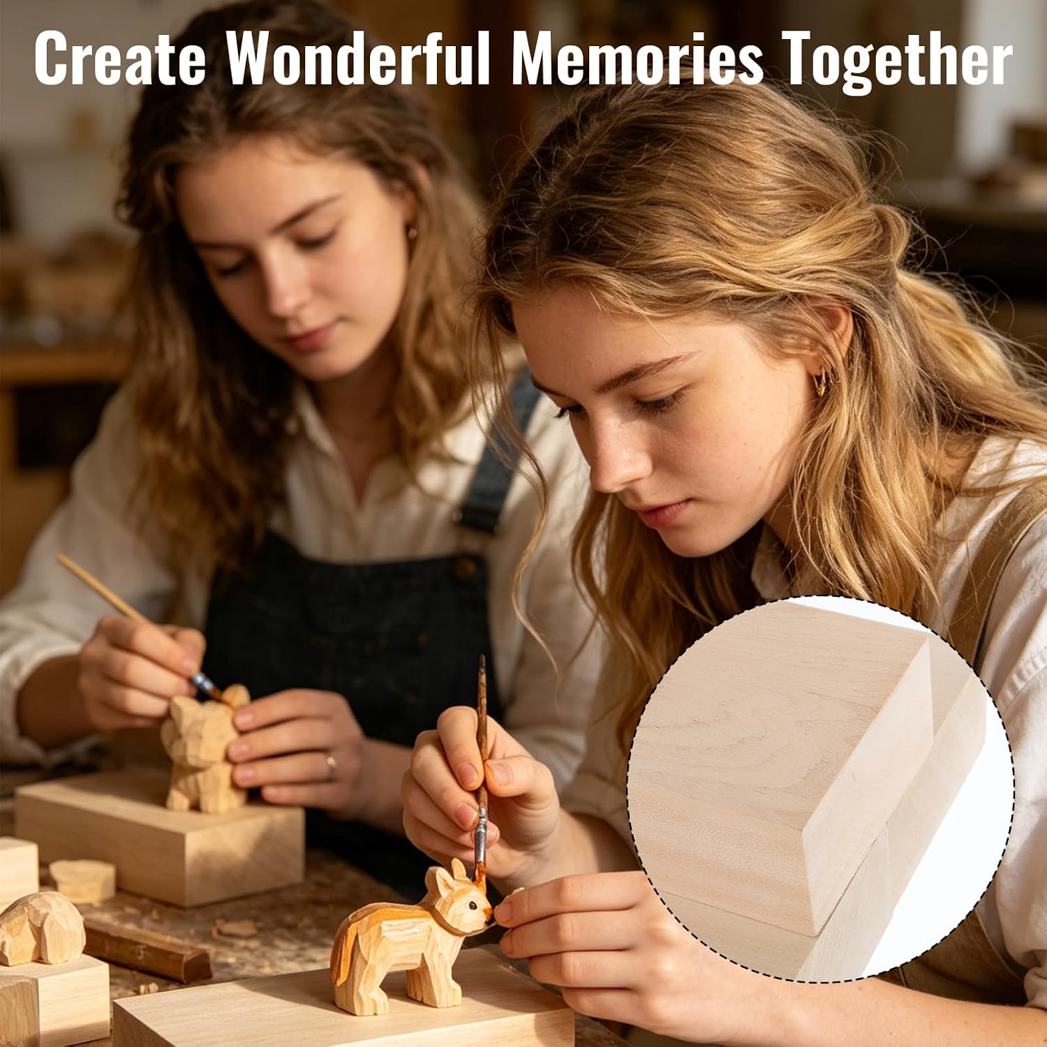 3 Pack Basswood Carving Blocks 12x4x2 Inch Large Basswood Blocks for Carving, Unfinished Wood Blocks for Crafts DIY, Whittling, Woodworking, Painting and Art Projects