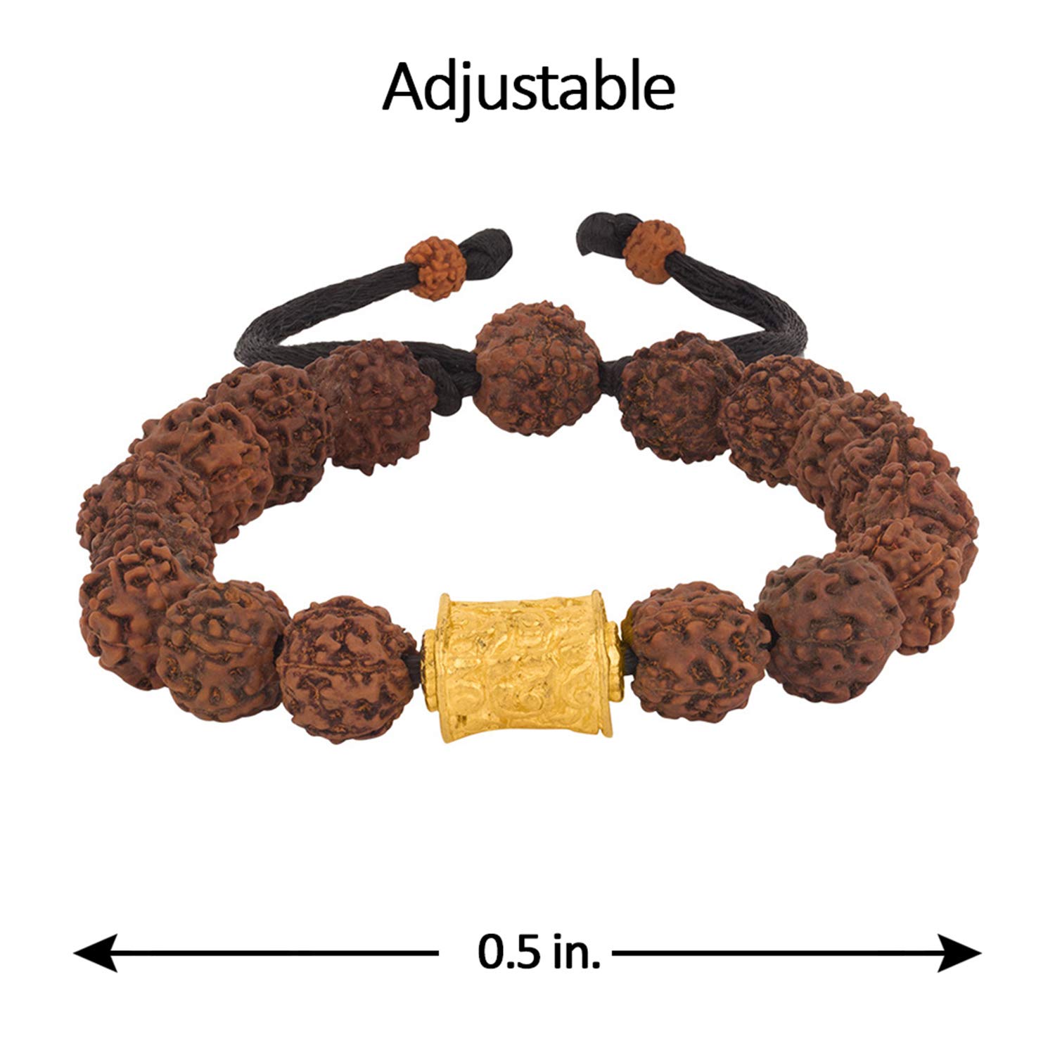 Mahadev Knot Closure Bracelet with Accessory