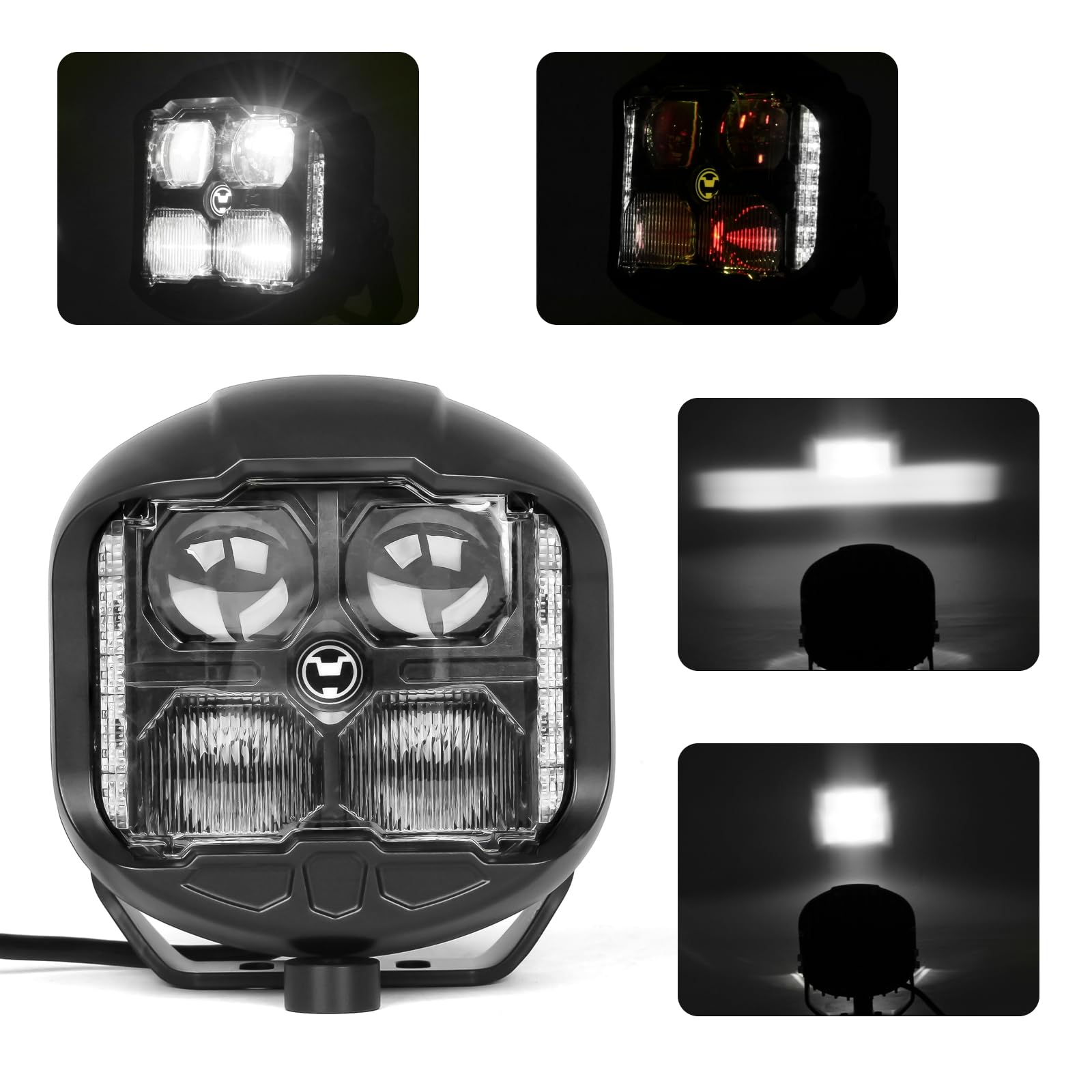 Amazon | Vancroser 5.5インチ オフロード スポットライト LED ワーク 