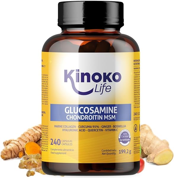 Kinoko Life Glucosamine en chondroïtine 240 capsules