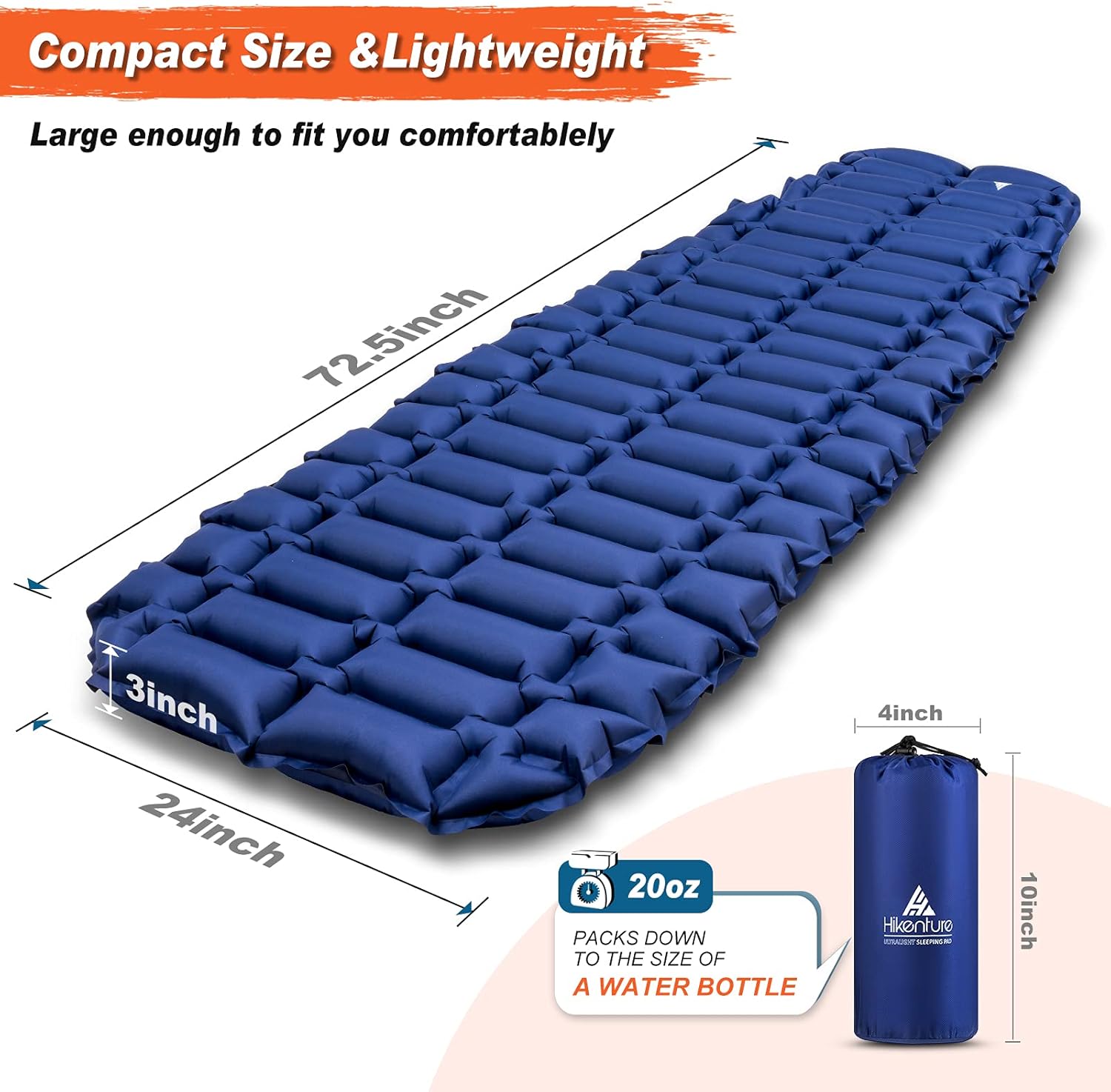 3 inch sleeping pad