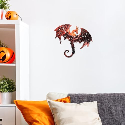 Miniatura 9 de Molde de adornos de dragón volador de Halloween 3D, moldes de fundición de resina epoxi 3D, moldes de dragón volador de silicona, molde de fundición