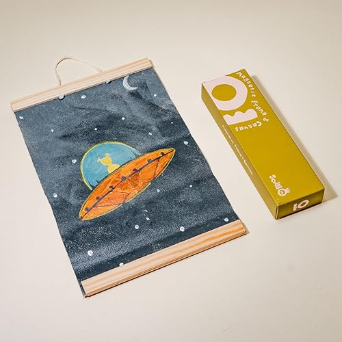 Miniatura 7 de Sculpd Kit de pintura para niños, juego de manualidades para niños de 4 a 6 años, incluye juego de pintura de 10 colores, 4 bolígrafos de pintura, 2