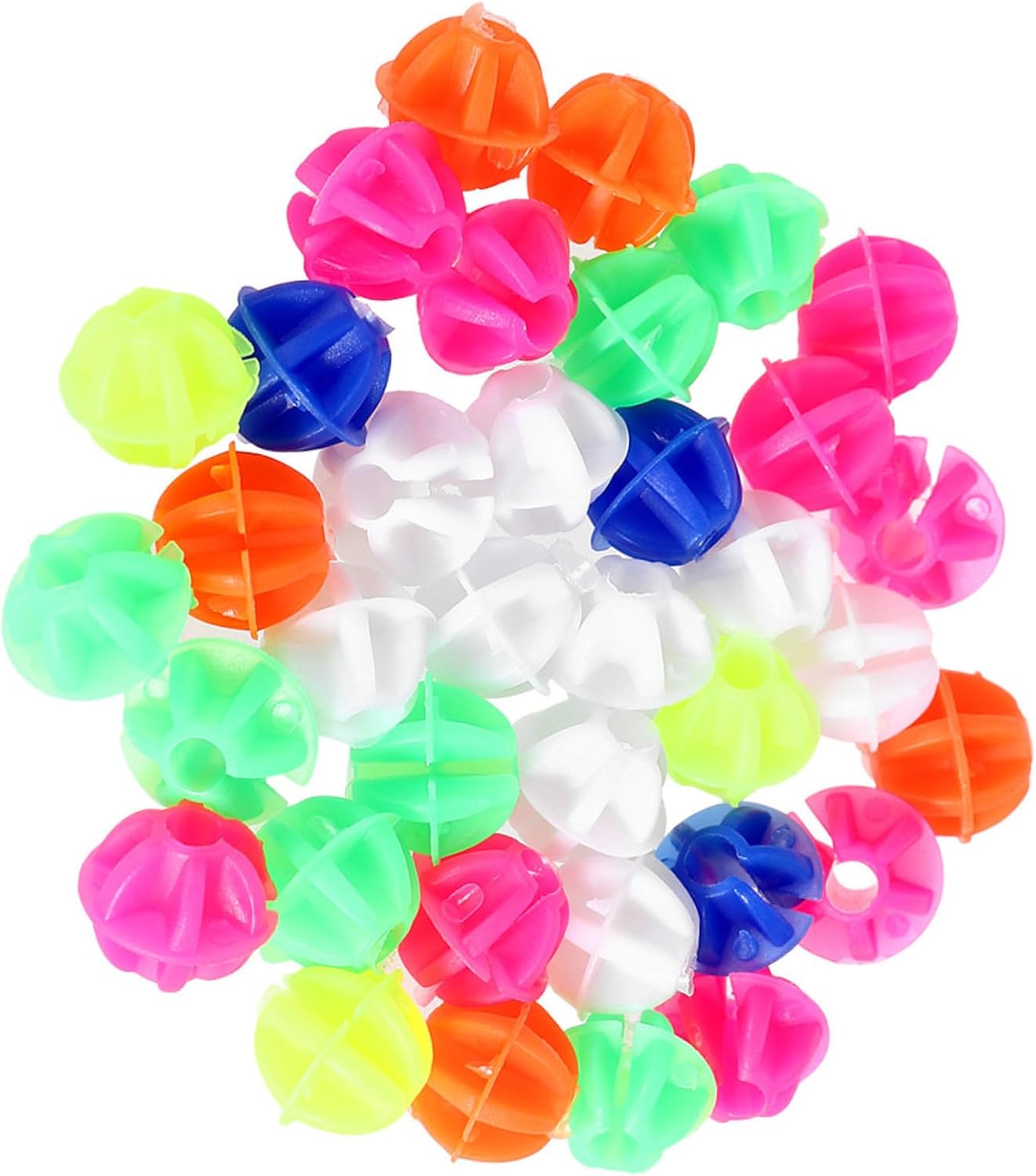 180pcs Bike Beads for Boys and Girls Fun Bike Decoration Clips for Festivals Like Christmas and Birthdays Made of Plastic Easy to Install