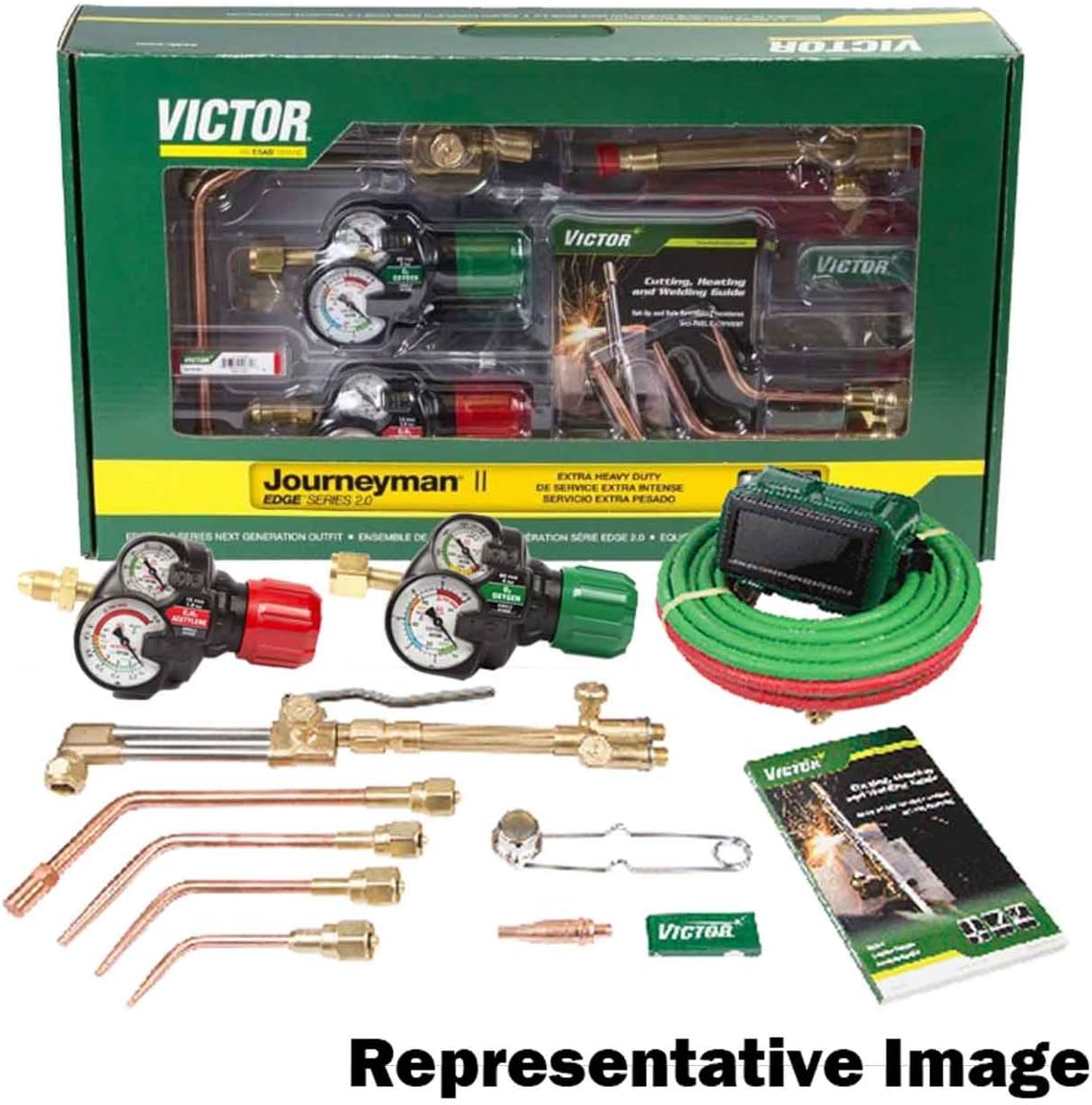 Victor 0384-2111 Journeyman II EDGE 2.0 540/510, 90° Plus Outfit