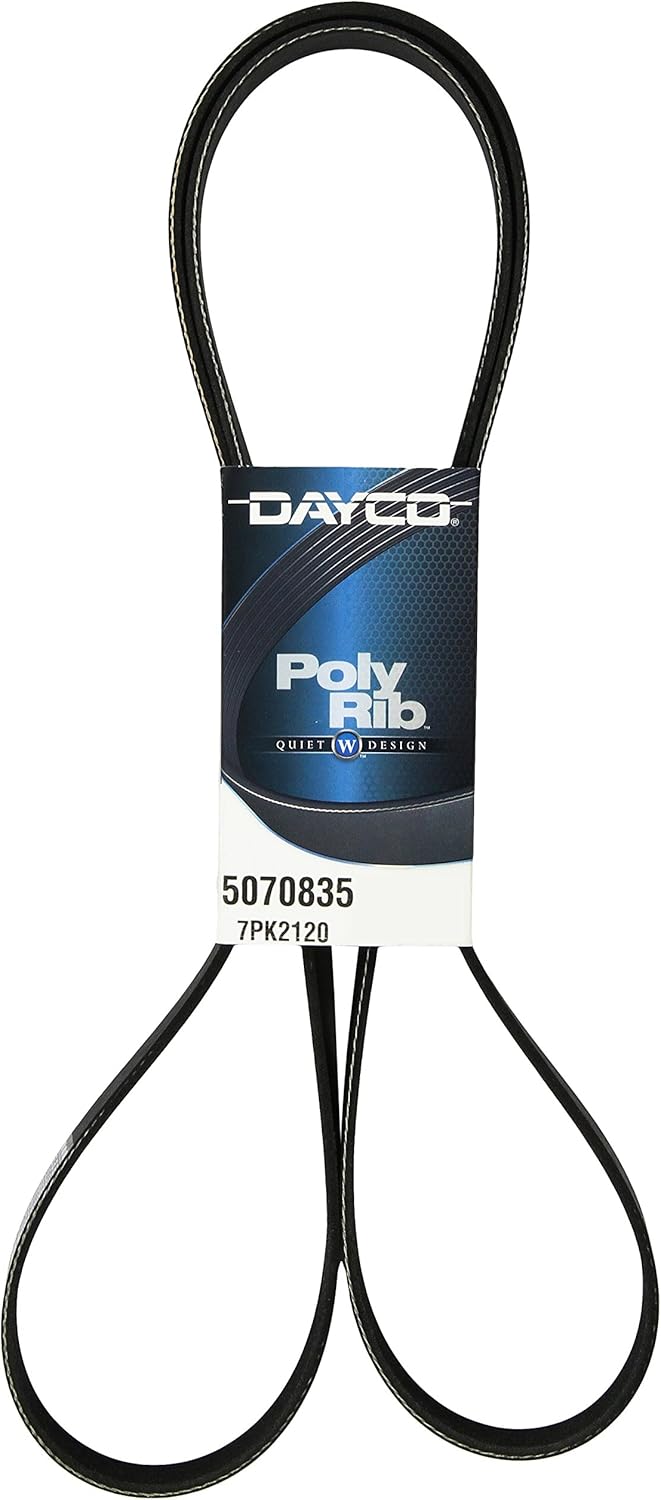 Dayco 5070835 Serpentine Belt , Black