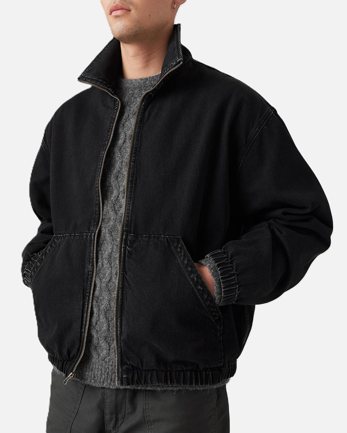 Levi's Jacket Full-Zip Sports Jacket for Men, Large : Amazon.sg