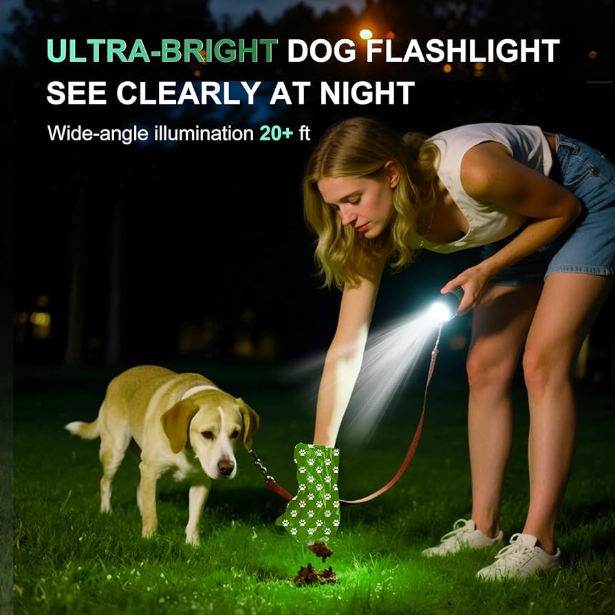 Amazon.com : Tubasion 3-in-1 Dog Poop Bag Holder with Flashlight 7