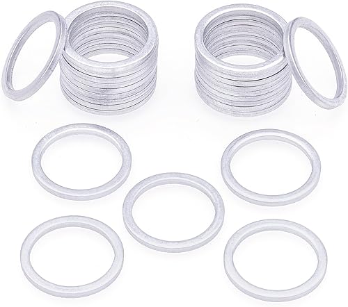 Miniatura 18 de 10 piezas de juntas tóricas de tapón de drenaje y llenado del diferencial trasero para aceite, reemplaza 94109-20000 90413-551-000, compatible