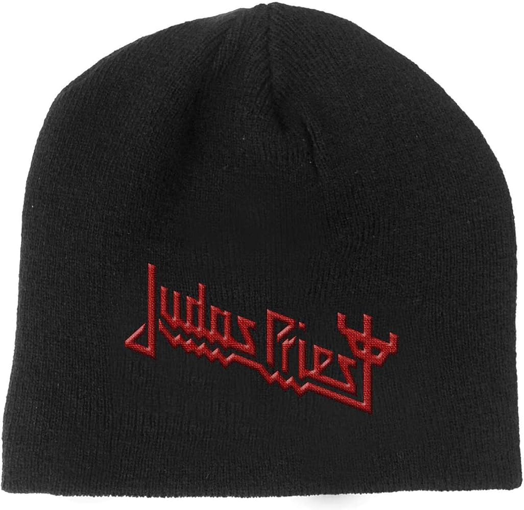 Amazon.com: Judas Priest Beanie Hat Fork Band Logo Firepower