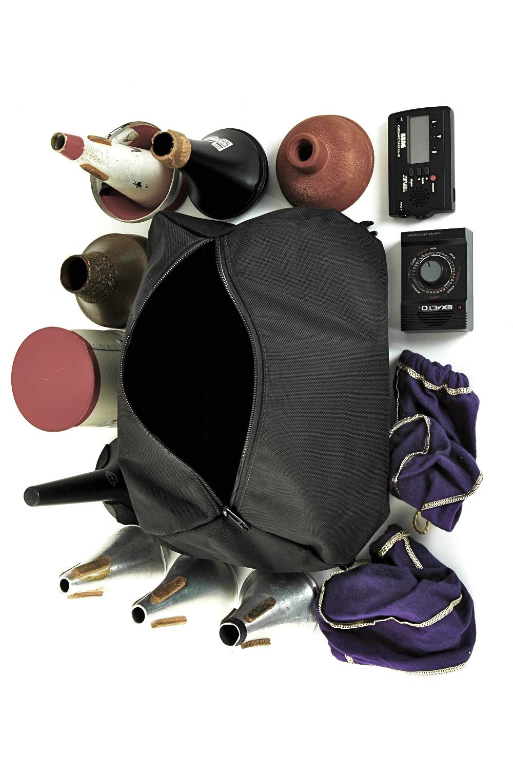 Torpedo Bags CLASSIC™ Single Trumpet Case (Black 1680D Nylon)