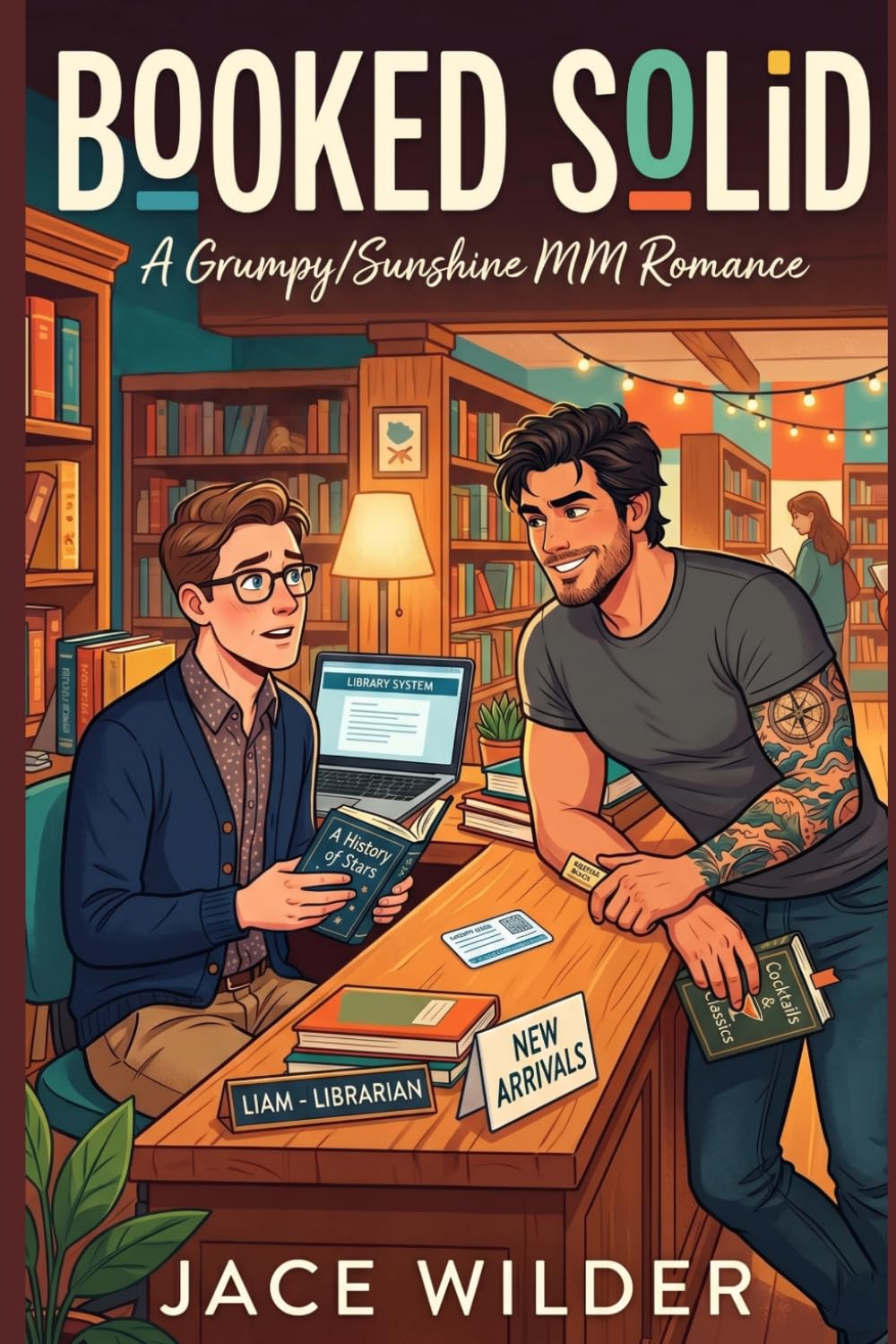 Booked Solid: A Grumpy/Sunshine MM Romance