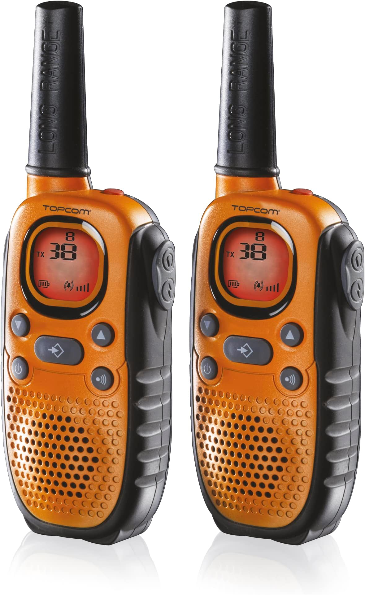 RC-6404 Walkie Talkie – Range: up to 10 km - With headset