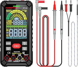 HT129 China Rechargeable 10000 Counts Professional Smart Electrical Tester Multi Meter Tools Digital Multimeter