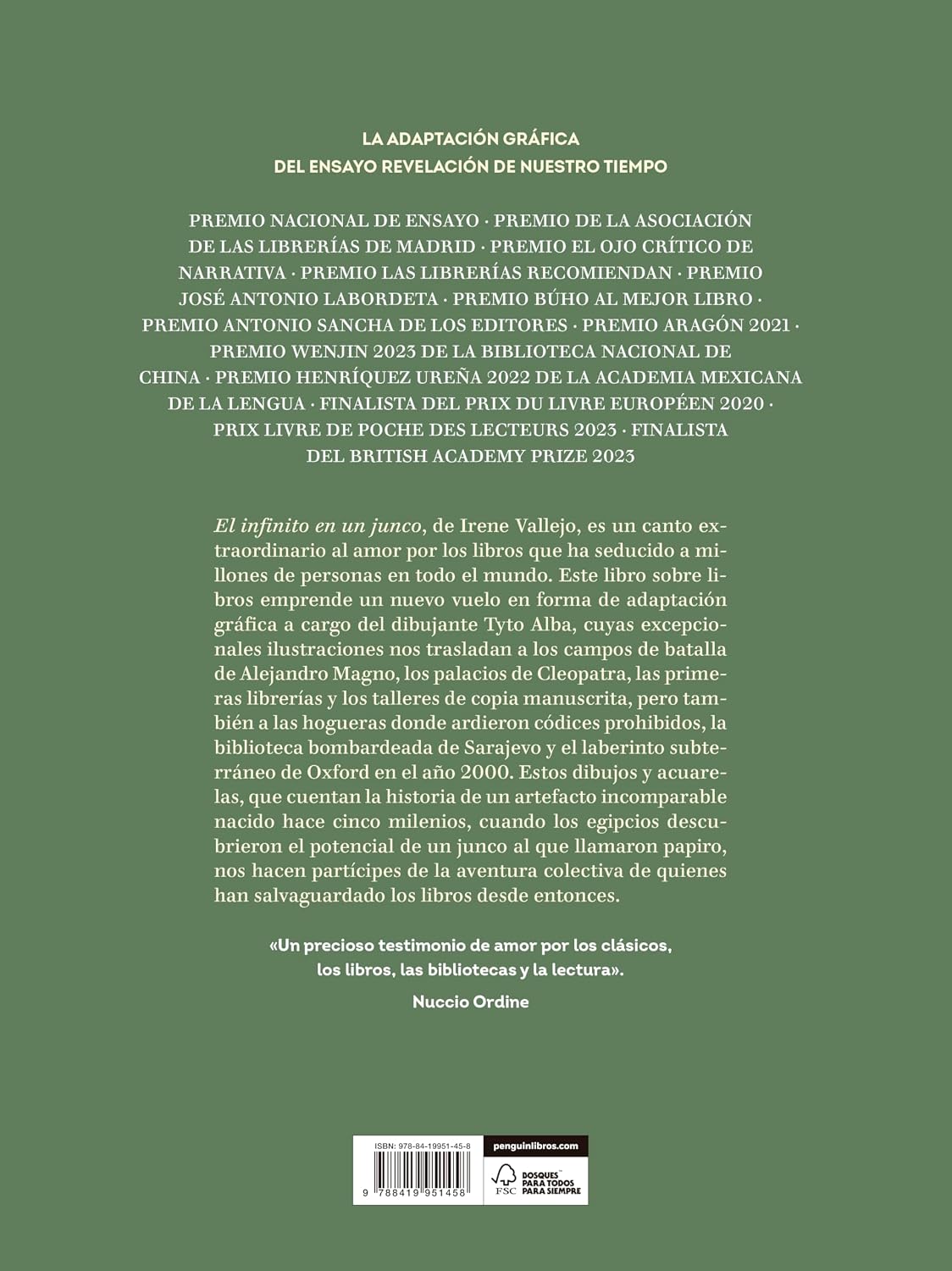 El infinito en un junco (adaptación gráfica) / Papyrus: The Invention of Books in the Ancient World (Spanish Edition)