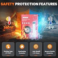 Vista 6 de ANCEL S3000-US - Detector de fugas automotriz con compresor de aire integrado, probador de humo automotriz para EVAP, aspiradora, sistema