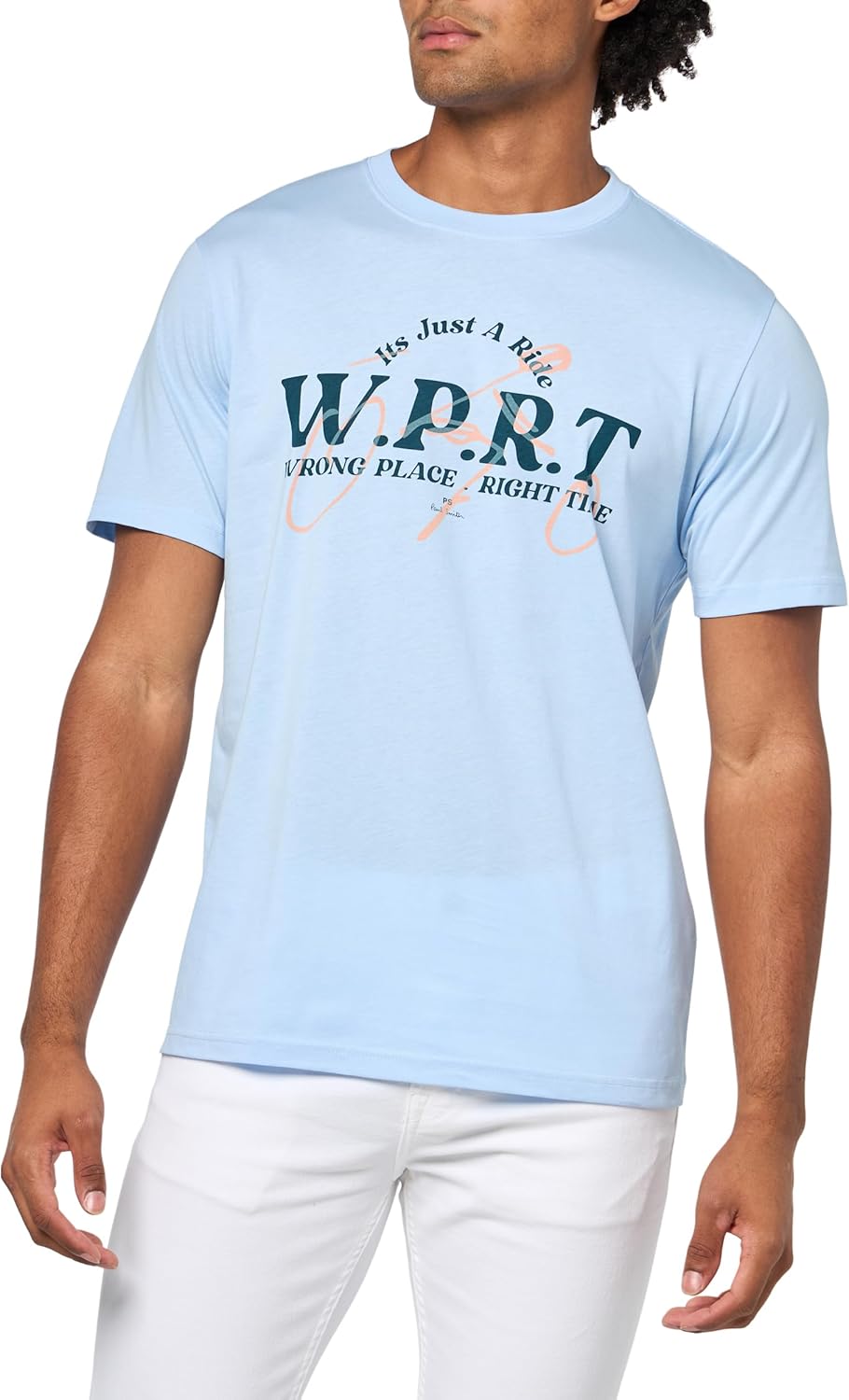 Paul Smith Men's Ps Paul Smith Men's 'W.p.r.t.' Cotton T-Shirt