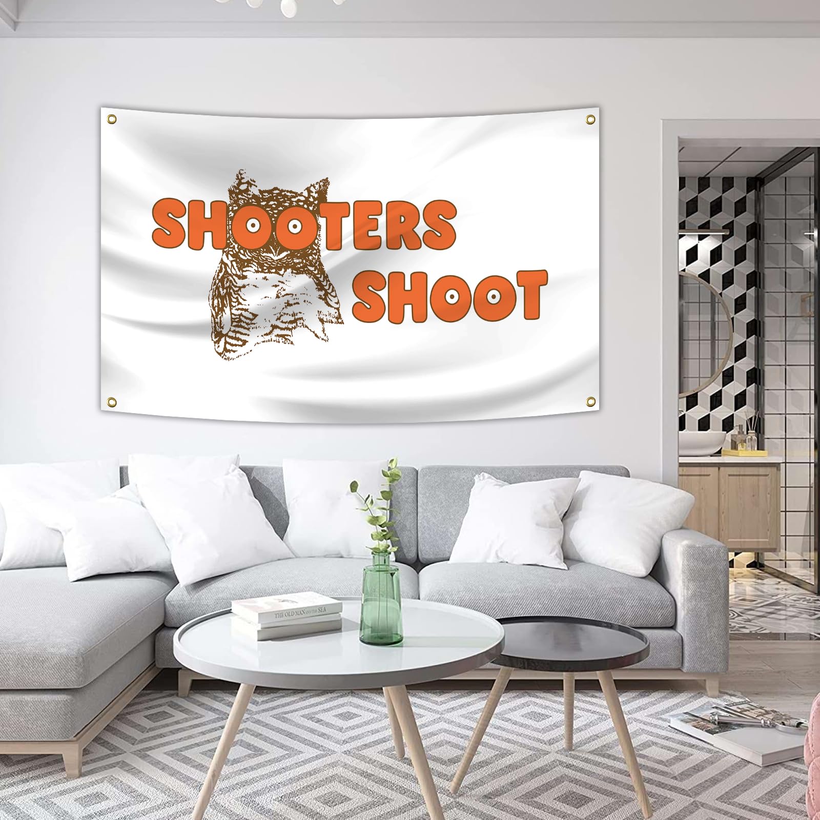 Shooters Shoot Flagge – 91 X 152 Cm Polyester-Banner Mit 4 Messingösen