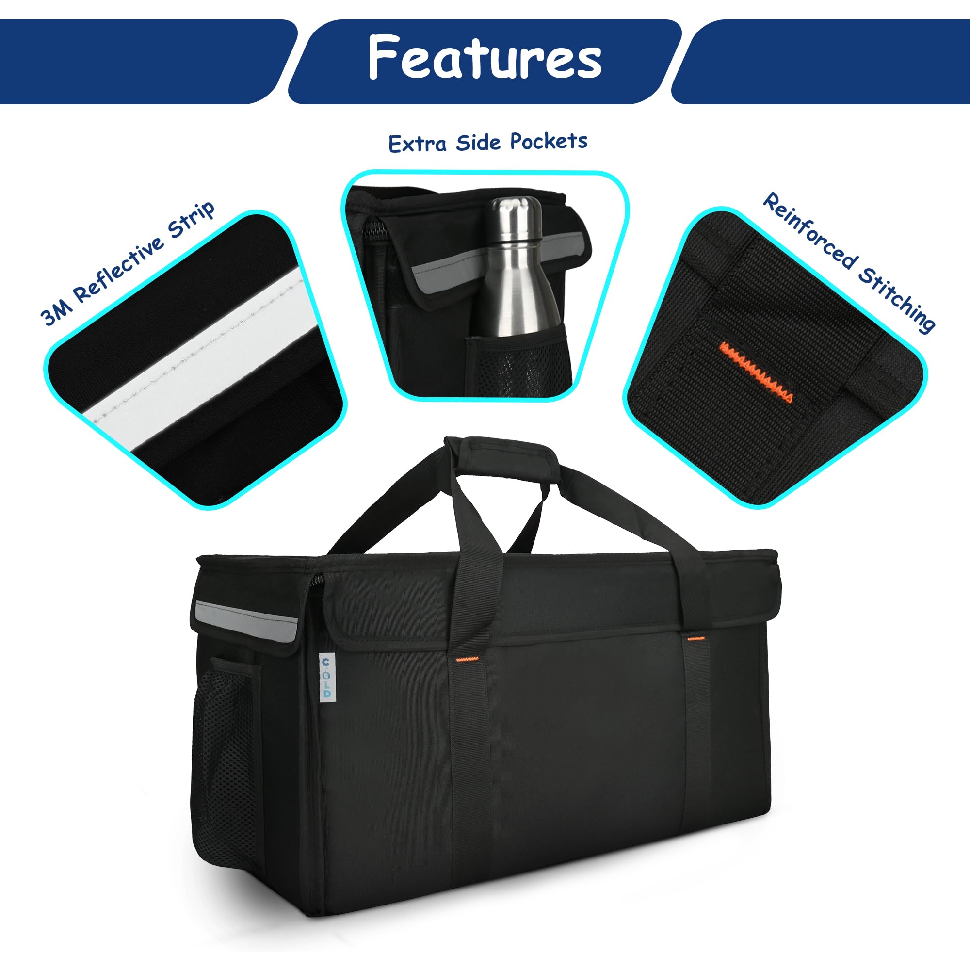 Insulated Milk Delivery Bag - Keeps Milk Cold! -4