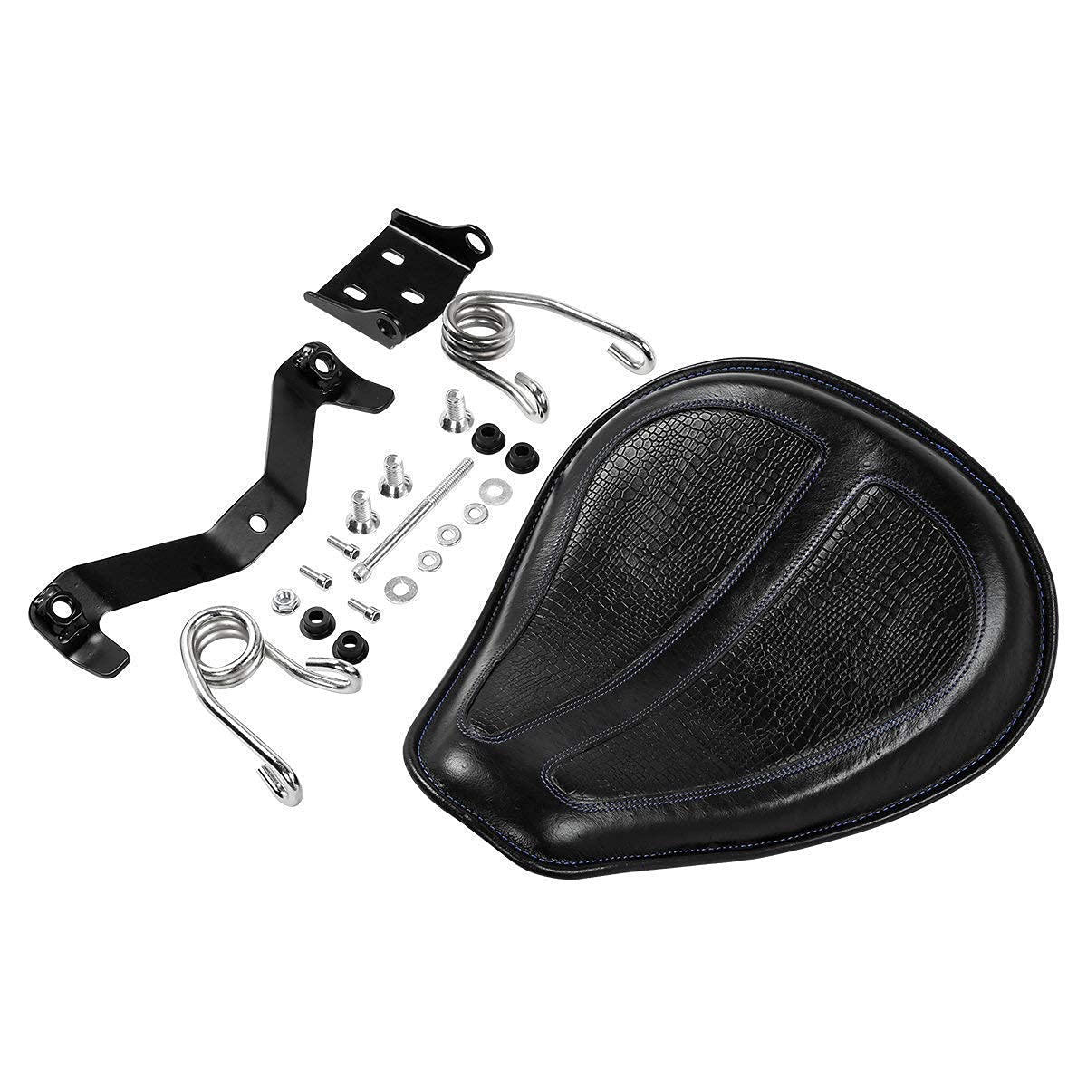 V-Twin 31-0461 Kit De Montaje De Riel De Asiento Negro