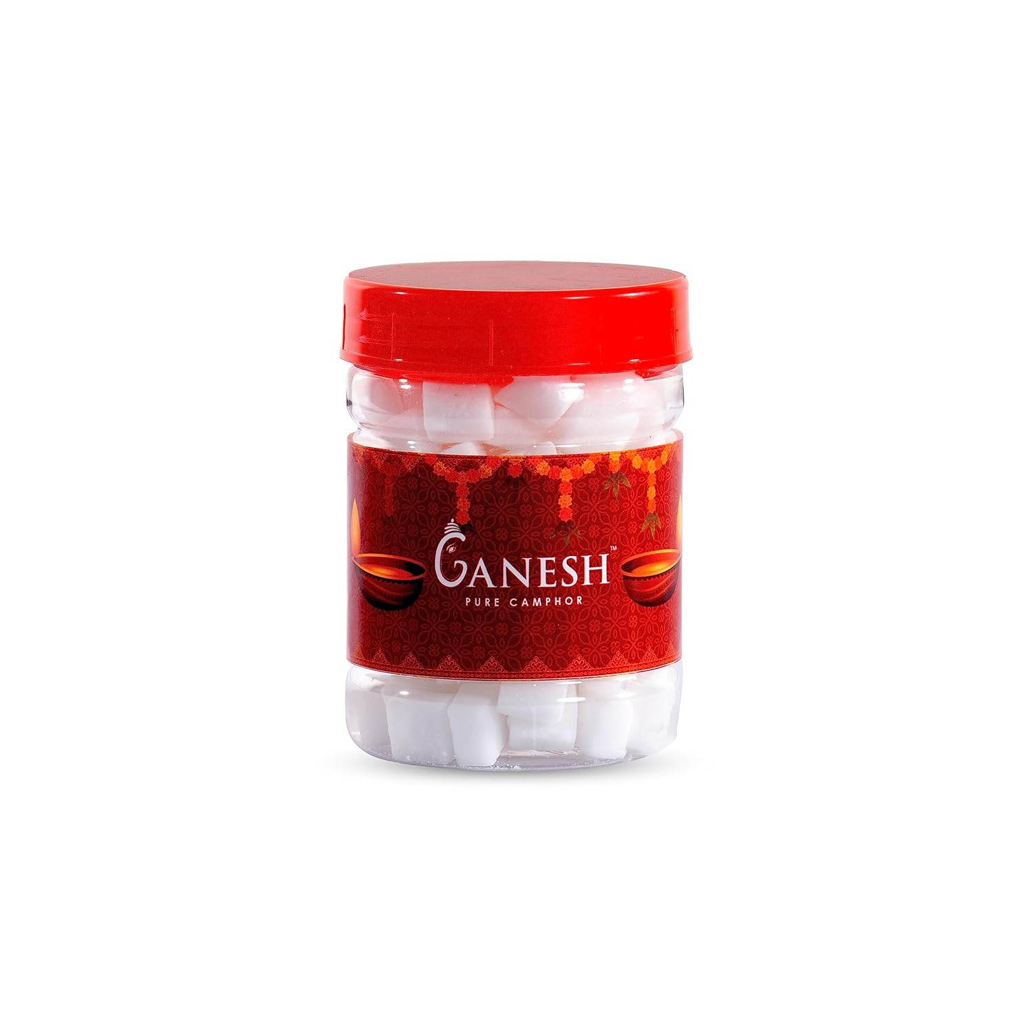GANESH PURE CAMPHOR Tablet 100 G JAR (Available in 4 Shapes) Square Shape Amazon.in Health