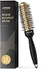 Cepillo redondo AIMIKE para secado con secador, cepillo pequeño con tecnología nano cerámica térmica, secado y peinado rápido, cepillo voluminizador para cabello corto de mujer, barril de 1.3 pulgadas (no eléctrico) 1