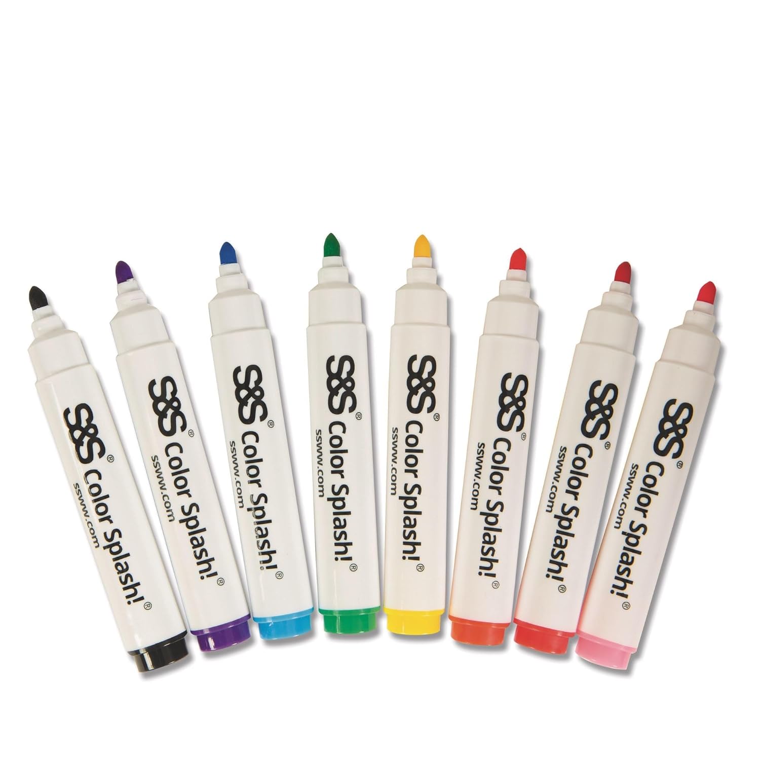 Fabric Markers, Fabric Marker Permanent for T Shirts Clothes Pillow Canvas, Fabric Paint Pens for Kids - No Bleed, Set of 80 Markers in 8 Colors