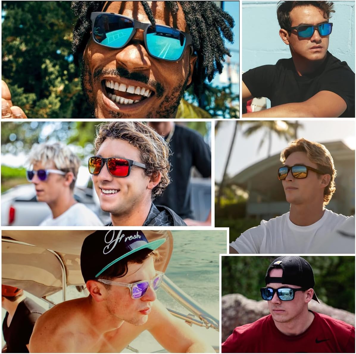 XXL Size Double Extra Large Polarized Sunglasses for Men Women Sports Cycling Driving Fishing UV400 Protection - Image 2